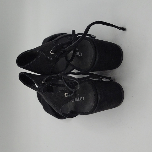 Kenneth Cole Vito block heel sandals Black 7.5 - Picture 7 of 10